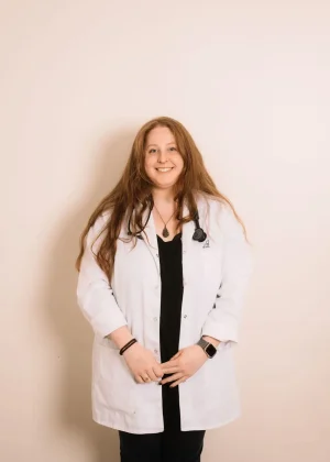 Dr. Emily Sears of Tazewell Pike Animal Clinic.